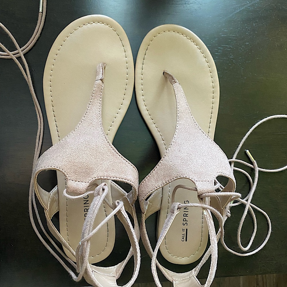Lace up Sandals